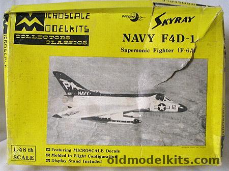 Microscale 1/48 Douglas F4D-1 Skyray (ex Allyn) - (F4D1), MS4-2 plastic model kit